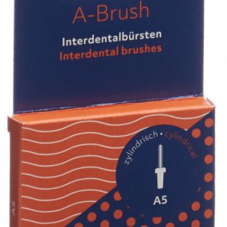 Top Caredent A5 IDBH-GE Interdentalbürste gelb >1.1mm 5 Stk