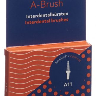 Top Caredent A11 IDBH-GK Interdentalbürste grün konisch >1.1mm 5 Stk