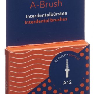 Top Caredent A12 IDBH-RK Interdentalbürste rot konisch >1.6mm 5 Stk