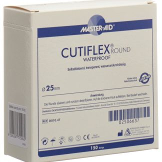 Cutiflex Round Folienpflaster 25mm 150 Stk