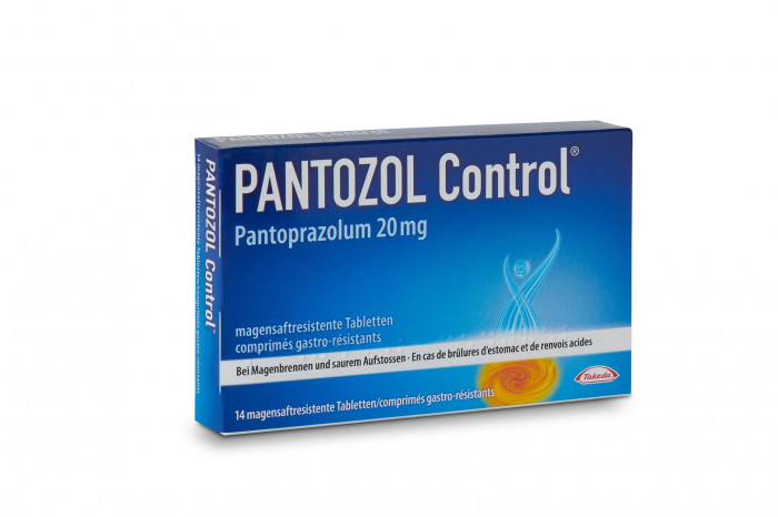 PANTOZOL Control 20 mg 14 magensaftresistente Tabletten