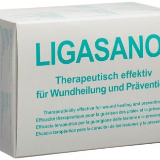 Ligasano Schaumstoff Kompressen 10x10x1cm steril 10 Stk