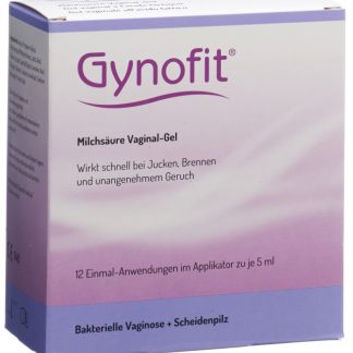 Gynofit Milchsäure-Gel Vaginalgel 12 x 5 ml