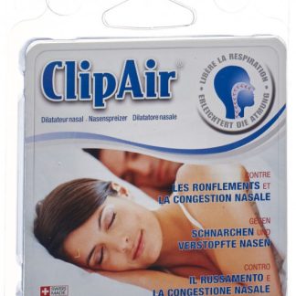 ClipAir Nasenspreizer S/M/L gegen Schnarchen und verstopfte Nasen 3 Stk