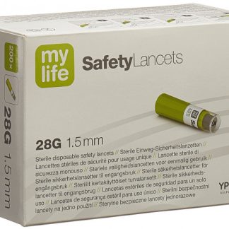 mylife SafetyLancets Sicherheitslanzetten 28G 200 Stk