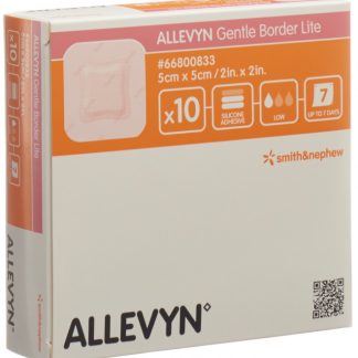Allevyn Gentle Border Lite 5x5cm 10 Stk