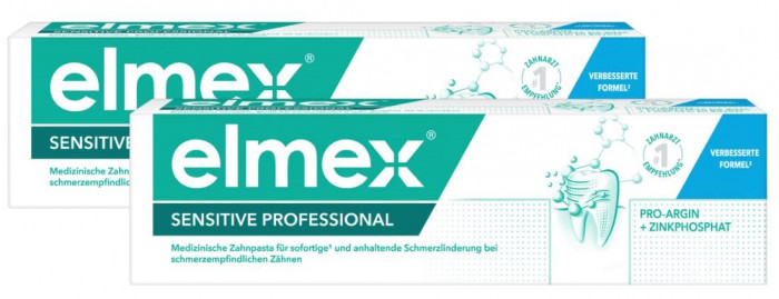elmex SENSITIVE PROFESSIONAL Zahnpasta Duo 2 x 75 ml