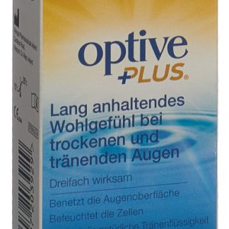 Optive Plus Augen-Pflegetropfen Fl 10 ml