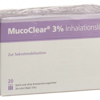 PARI MucoClear 3 % NaCl Inhalationslösung 60 Amp 4 ml