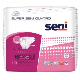 SUPER SENI Quatro Windelhosen L 10 Stk