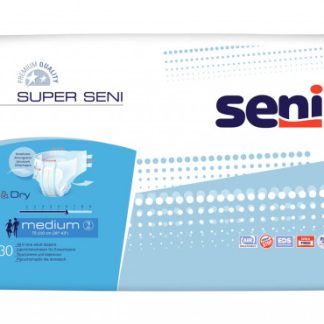 Super Seni Windelhosen M atmungsaktiv Hüftumfang 75-110cm 6 Tropfen 30 Stk