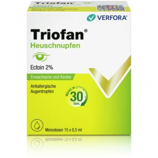 Triofan Heuschnupfen 2% Antiallergische Augentropfen Monodosen 15 x 0,5 ml