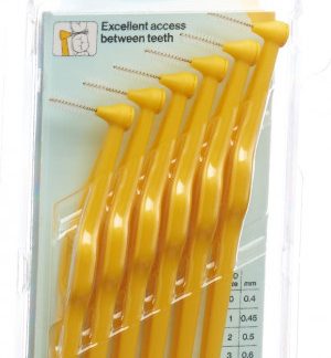 TePe Angle Interdental-Brush 0.7mm gelb 6 Stk