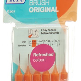 TePe Interdental Brush 0.45mm orange Blist 6 Stk