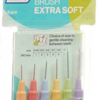 TePe Interdental Brush x-soft ass 6 Stück Blist
