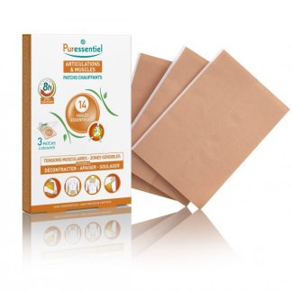 Puressentiel Pflaster wärmend 14 ätherische Öle 3 Stk