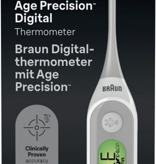 Braun Age Precision digital Thermometer PRT 2000