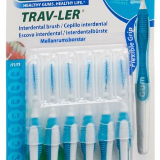 GUM Trav-Ler 1.6mm ISO 5 conic blau 6 Stk