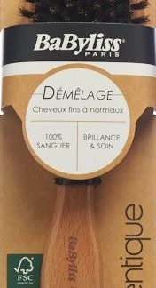 Babyliss Pneumatische Holzbürste 100% Wildschwein