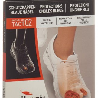 Epitact Sport Zehenschutzkappe bei blauen Nägeln M 25mm 2 Stk