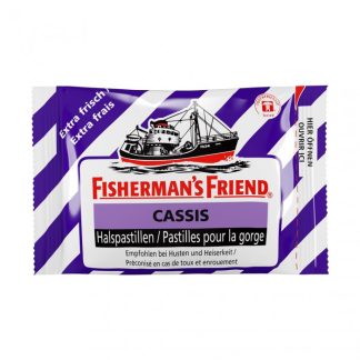 FISHERMANS FRIEND CASSIS OHNE ZUCKER mit Sorbitol Pastillen 25 g