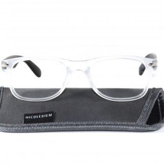 Nicole Diem Lesebrille 2.00dpt Act crystal-black