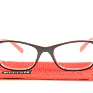 Nicole Diem Lesebrille 2.50dpt Nicole red-black