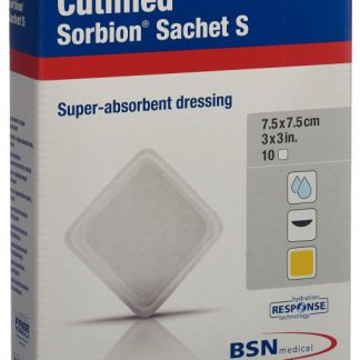 Cutimed Sorbion Sachet S 7.5x7.5cm 10 Stk