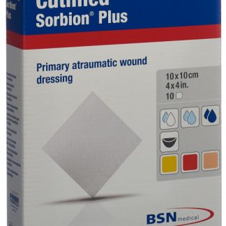 Cutimed Sorbion Plus 10x10cm 10 Stk