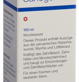 Sanogencive Mundwasser Fl 100 ml