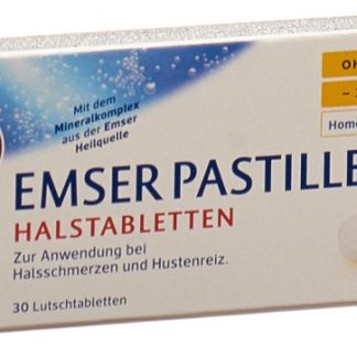 Emser Pastillen zuckerfrei ohne Menthol 30 Stk