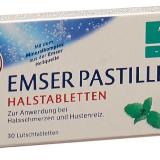 Emser Pastillen zuckerfrei mit Mentholfrische 30 Stk