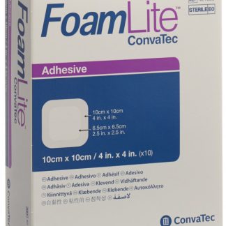 Foam Lite Convatec Silikon-Schaumverband 10x10cm 10 Stk