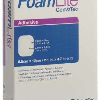 Foam Lite Convatec Silikon-Schaumverband 5.5x12cm 10 Stk