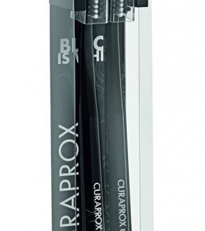 Curaprox Black is White Zahnbürsten schwarz/schwarz 2 Stk