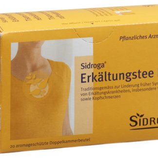 SIDROGA Erkältungstee N 20 aromageschützte Doppelkammerbeutel
