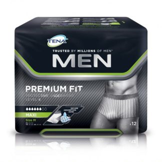 TENA Men Premium Fit Protective Underwear Level 4 S/M 12 Stk