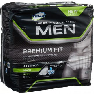 TENA Men Premium Fit Protective Underwear Level 4 L/XL 10 Stk