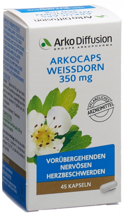 Arkocaps Weissdorn Kaps 350 mg Ds 45 Stk