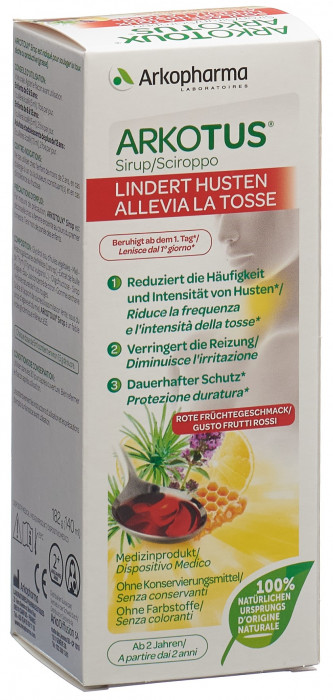 Arkotus Hustensirup MD Fl 140 ml
