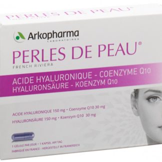 PERLES DE PEAU Hyaluronsäure + Q10 Kaps 30 Stk