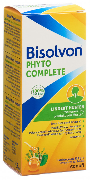 Bisolvon Phyto COMPLETE Glutenfrei Flaschgrösse 128 g (entspricht ca. 94 ml)