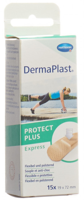 Dermaplast ProtectPlus Express 19mmx72mm 15 Stk
