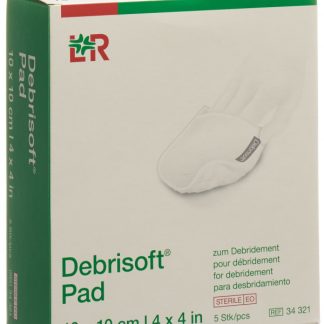 Debrisoft Kompressen 10x10cm steril 5 Stk