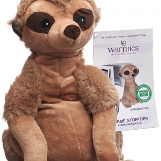 Warmies Wärme-Stofftier Erdmännchen Lavendel-Füllung