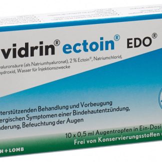 Vividrin ectoin EDO Gtt Opht 10 Monodos 0.5 ml