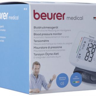 Beurer Sprechendes Handgelenk Blutdruckmessgerät BC 21