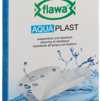 Flawa Aqua Plast Pflasterstrips 7.5x10cm wasserfest 5 Stk
