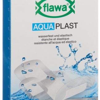 Flawa Aqua Plast Pflasterstrips wasserfest 3 Grössen 7 Stk