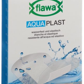 Flawa Aqua Plast Pflasterstrips 10x15cm wasserfest 6 Stk
